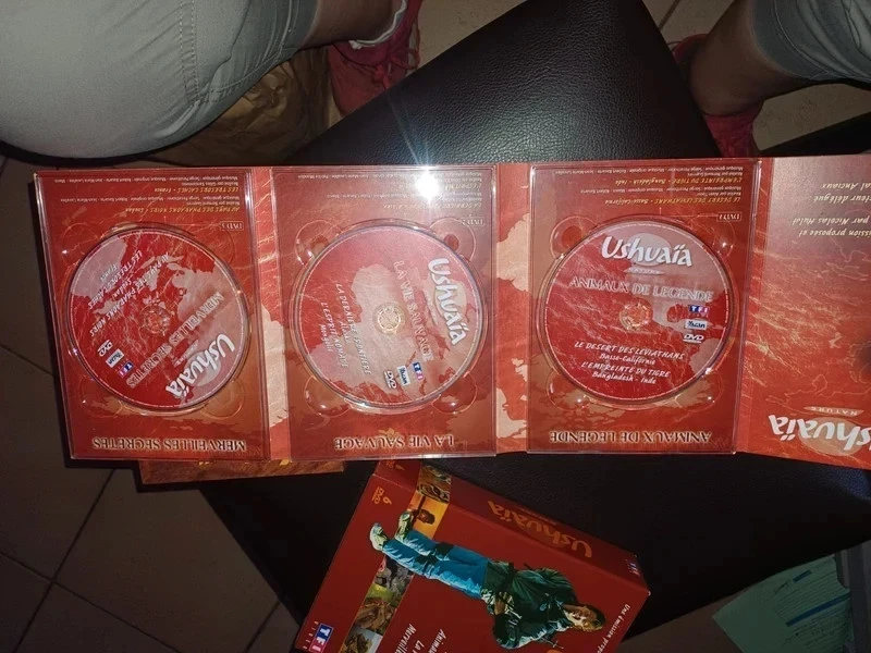 Lote 6 dvd Ushuaia natureza as origens a biodiversidade – photo 7